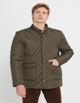 Wrangler Quilted Jacket Khaki
