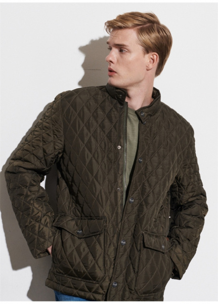 WranglerQuiltedJacketKhaki170