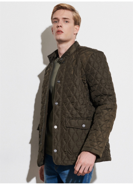 WranglerQuiltedJacketKhaki171